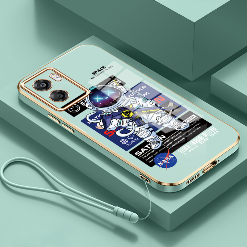 Casing Untuk OPPO A57 2022 A77 2022 A57s A57e A77s Case Casing Robot Cyber silikon tahan HP Softcase