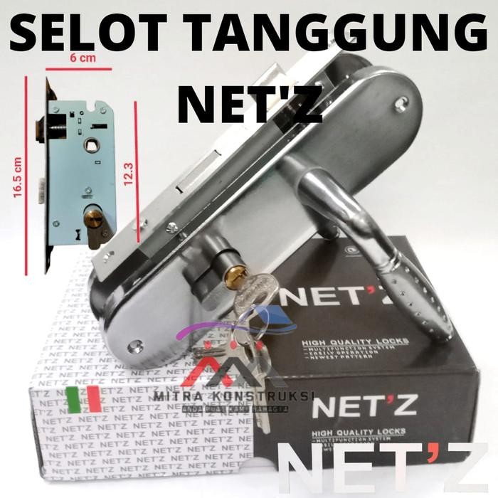 Expert Set Kunci Pintu / Handle Pintu Net'z / Gagang Pintu Netz Tanggung