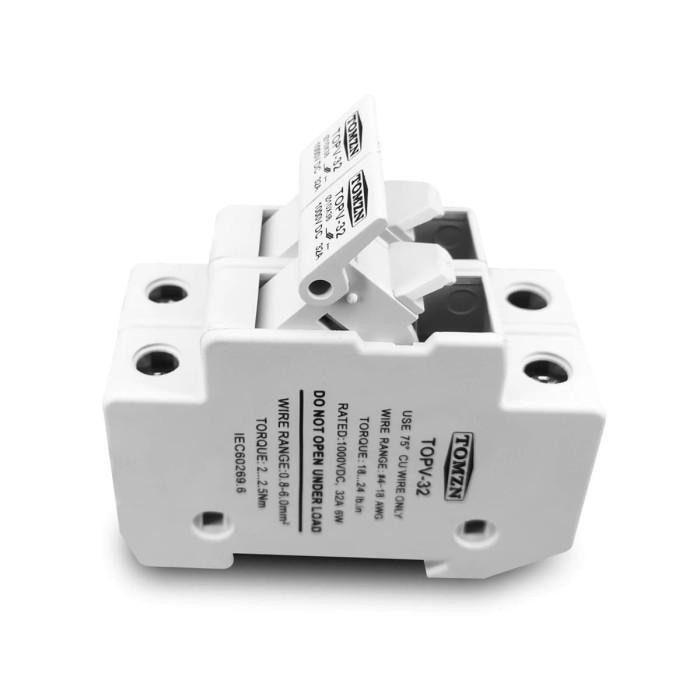 Expert 20A - PV DC Fuse Holder 2P with Fuse 20 A 1000V Solar Cell Panel Surya