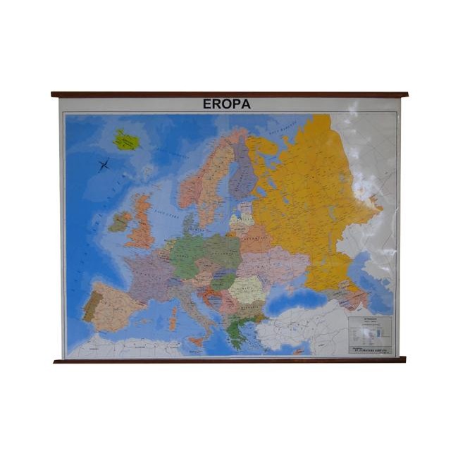 

Ready Peta Benua Eropa (Bingkai)