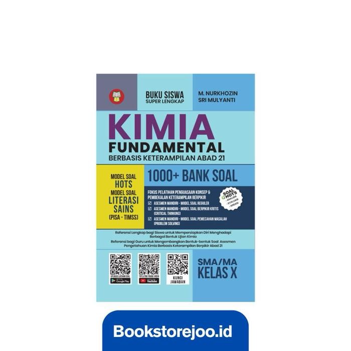 

Ready Buku Kimia Fundamental 1000+ Bank Soal Untuk Sma/Ma Kelas 10 - M. Nurkhozin & Sri Mulyanti