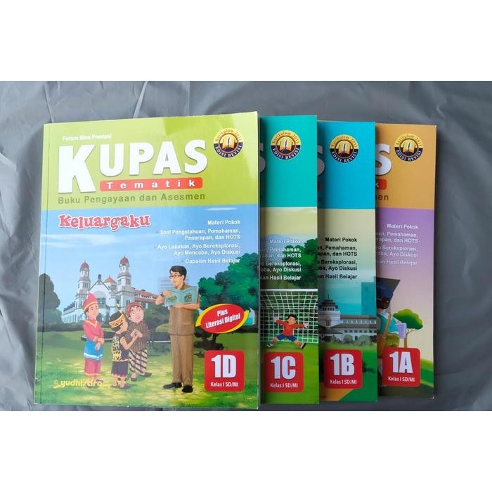 

Ready Paket KUPAS Tematik Smester 1 SD/MI Kelas 1