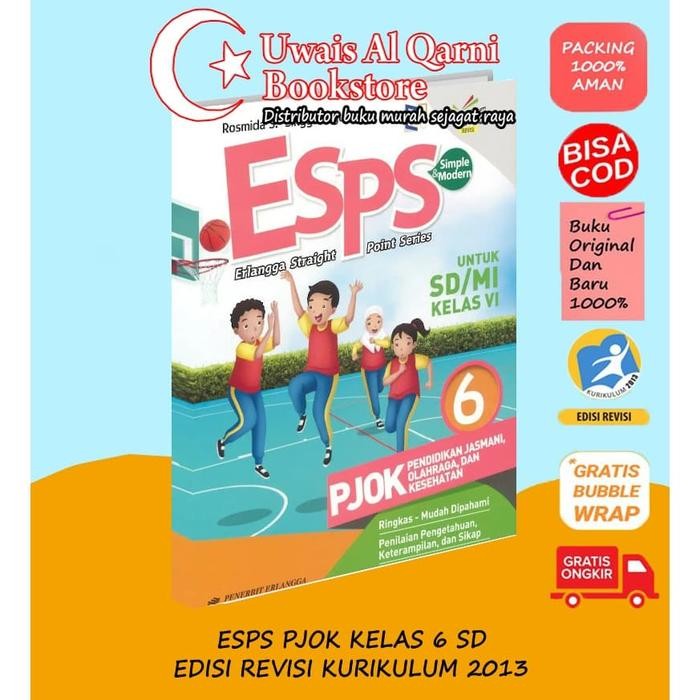 

Ready ESPS PJOK 6 UNTUK SD/MI KELAS VI K13N ERLANGGA
