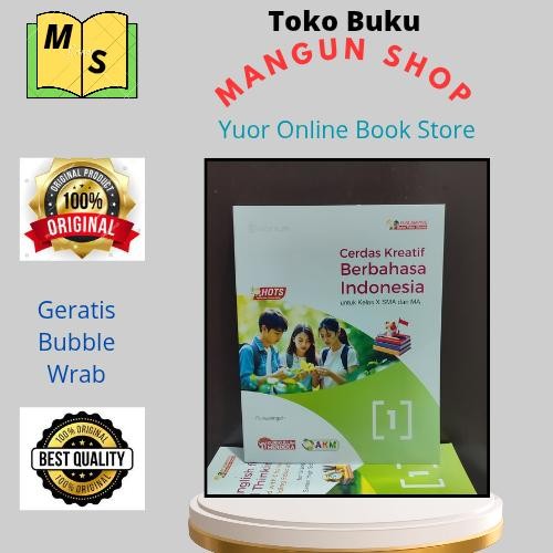 

Ready Cerdas Kreatif Berbahasa Indonesia Kelas X.10 SMA Kurikulum Merdeka