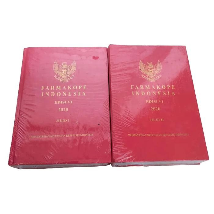 

Ready Paket 2 Buku Farmakope Edisi 6 Jilid 1 & 2