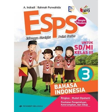 

Ready BUKU ESPS BAHASA INDONESIA SD KLS 3 PENERBIT ERLANGGA