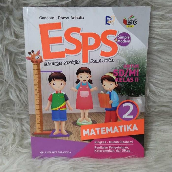 

Ready BUKU ESPS MATEMATIKA SD/MI KELAS 2 PENERBIT ERLANGGA