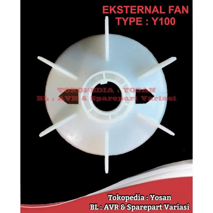 KIPAS DINAMO KIPAS MOTOR KIPAS PENDINGIN EXTERNAL FAN DINAMO Y100-112