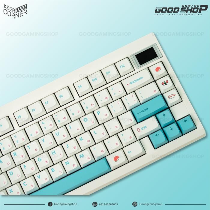 [Expert] KC Sushi Hiragana XDA Profile 134 Keys- Keycap Set