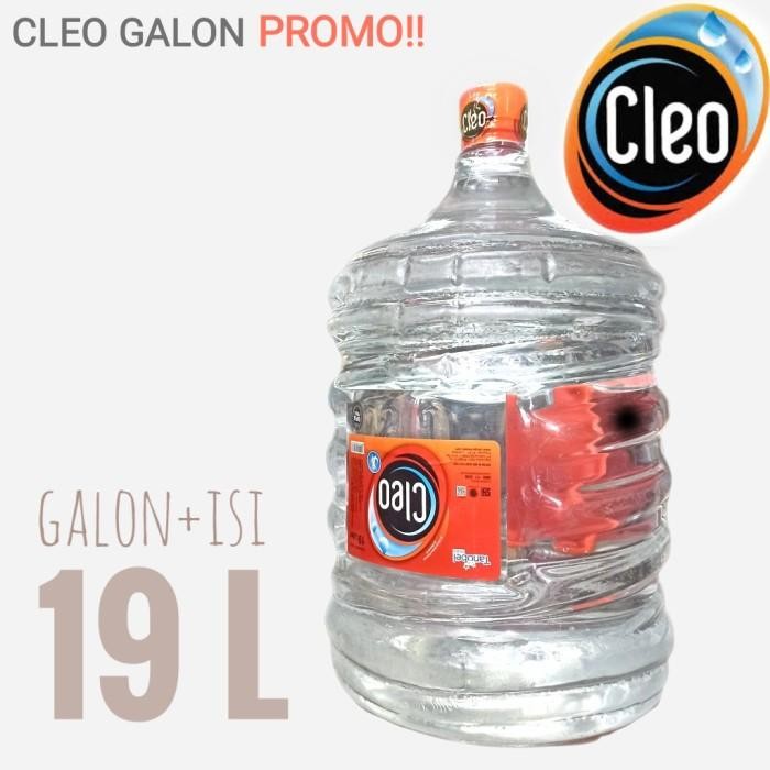 (Allthebest) Cleo galon 19 liter air mineral galon + isi