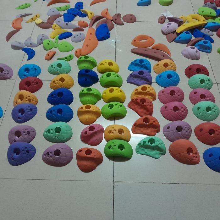 /Climbing point/Wall Climbing/Kids/Boulder/satuan warna