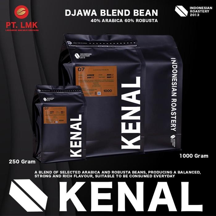 

KENAL COFFEE DJAWA BLEND KOPI 40% ARABIKA 60% ROBUSTA 250 GR