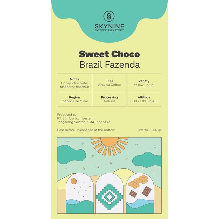 

KOPI ARABIKA SWEET CHOCO BRAZIL FAZENDA PRIMAVERA ROASTED BEAN 250 GR