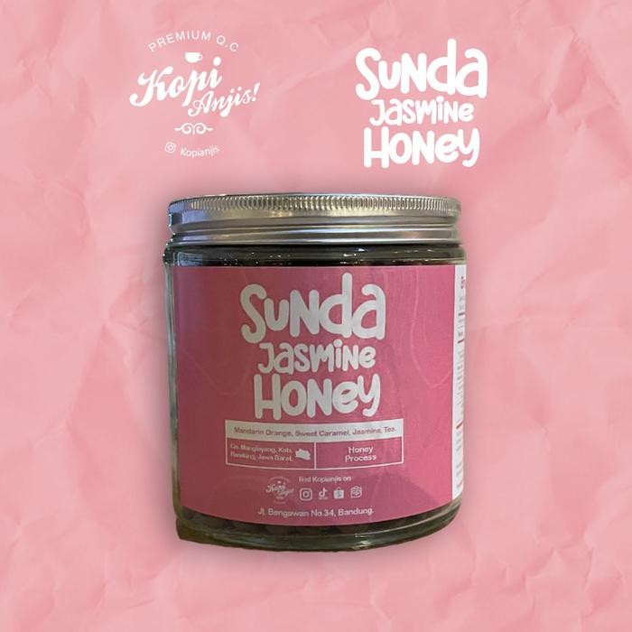 

BIJI KOPI ARABIKA SUNDA JASMINE HONEY 200 GRAM - SPECIALTY ROAST BEANS ( MANGLAYANG HONEY )