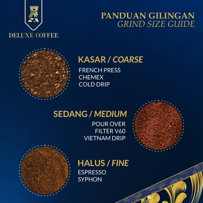

DELUXE COFFEE BIJI KOPI ARABIKA BALI KINTAMANI 100% ARABICA WHOLE BEAN SPECIALTY COFFEE CUSTOM ROAST