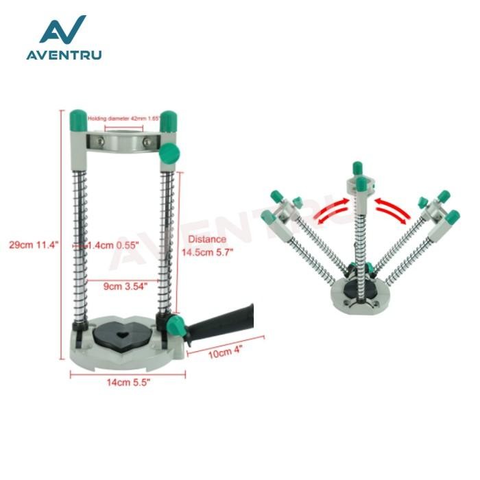 (Expert) Stand Bor Portable Mesin Bor Drill Holder Dudukan Mesin Bor Tangan