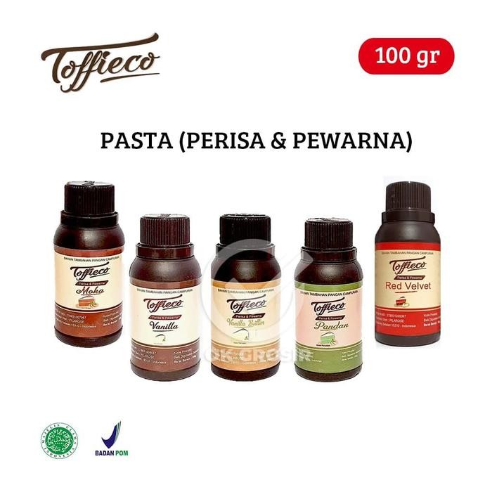 

FREShBgt- Toffieco Pasta 100 gr [COKLAT / PANDAN / VANILA DLL ]