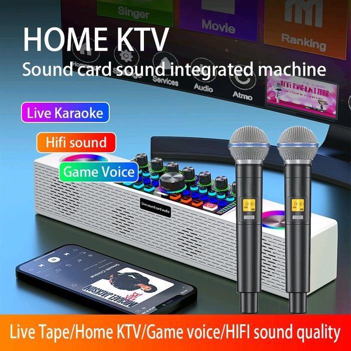 Speaker Sounds Card Sy8 Speaker Portable Karaoke Sy8 Extra 2C
