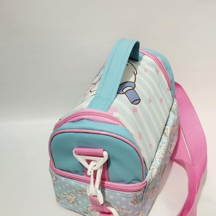 

Tas Bekal Anak Perempuan Laki Laki el 2 Susun Tali Panjang Lunch Bag Makanan Alumunium Foil