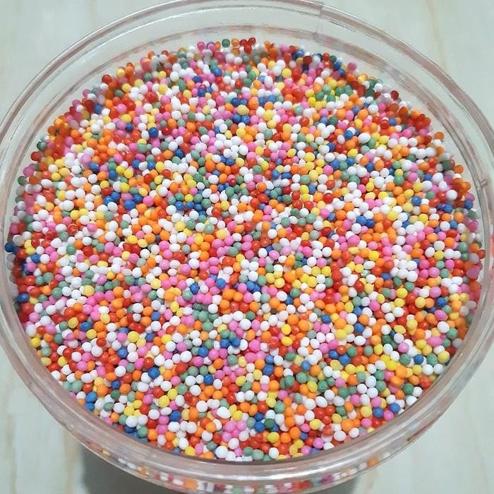 

FREShBgt- CONFETTI / SPRINKLE / TRIMIT - 250GR / GULA WARNA BAKERY