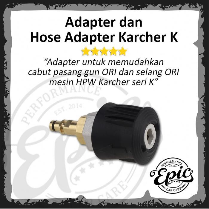 Adapter Gun dan Hose Adapter Karcher K