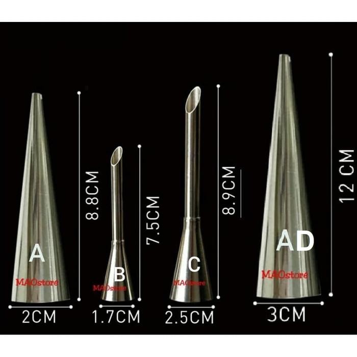 HOT SALE SPUIT FILLING PASTRY CHOUX TIP SPUIT ISI SUS SPUIT DONAT LARGE