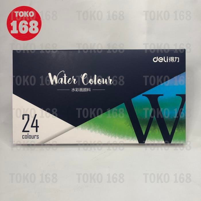 

DELI Watercolor 24 Color / Cat Air 24 Warna 12ml 73852 SET