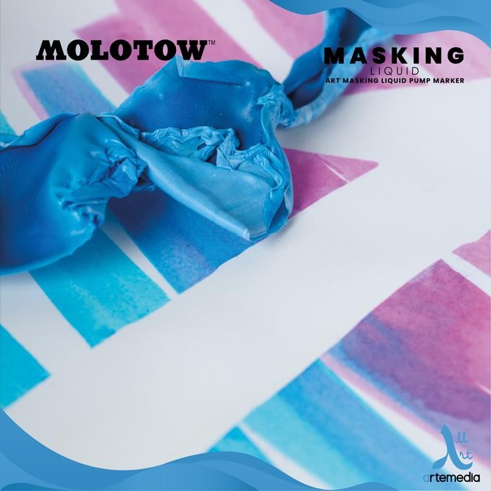 

Molotow Art Masking Fluid Pen Pump Marker Cairan Penutup Gambar