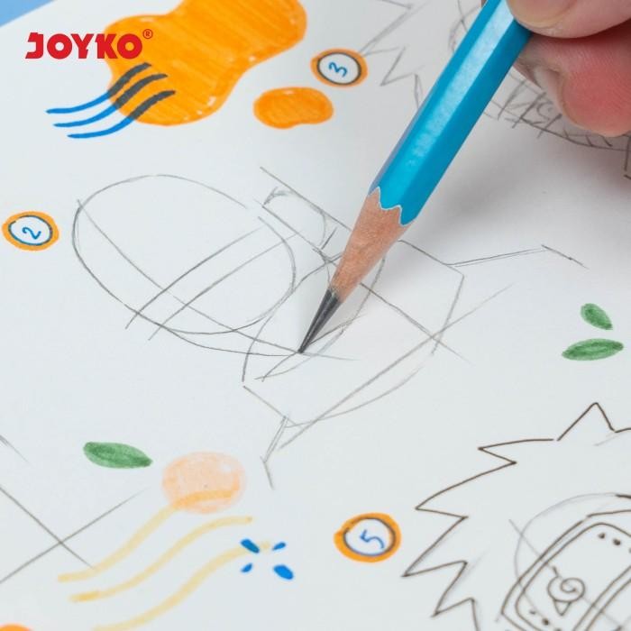 

Pencil Pensil Joyko P-8131 2B 1 Drum 36 Pcs Doodle