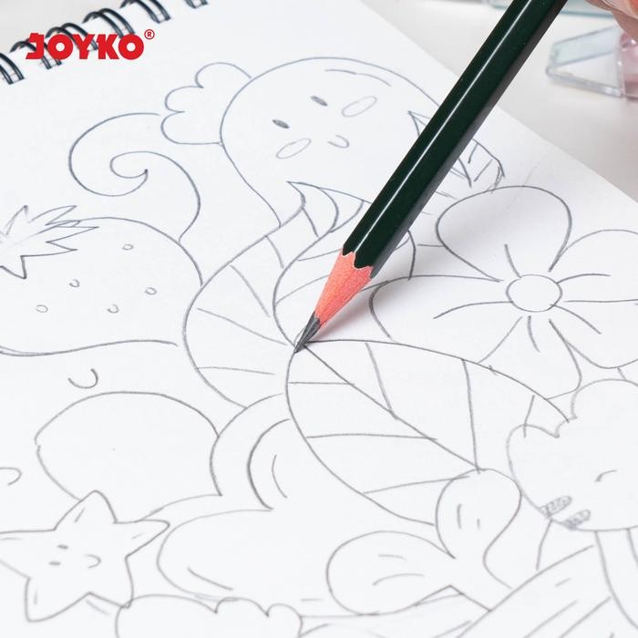 

PENSIL KAYU JOYKO P88 PENCIL 2B KOMPUTER UJIAN P-88 GROSS BOX [144PCS]