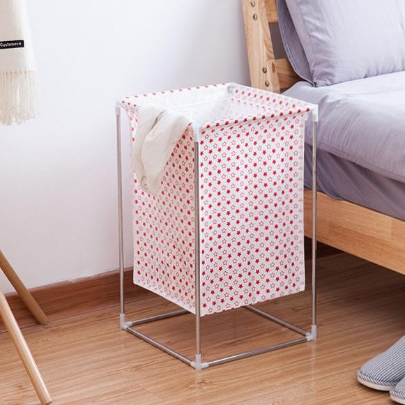 Keranjang laundry bag Besar besi Keranjang baju paan kotor