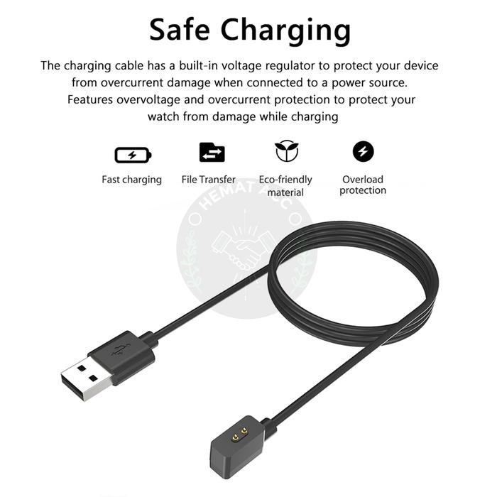 Kabel Charger Redmi Watch 3 / Redmi Watch 3 Active Hematacc