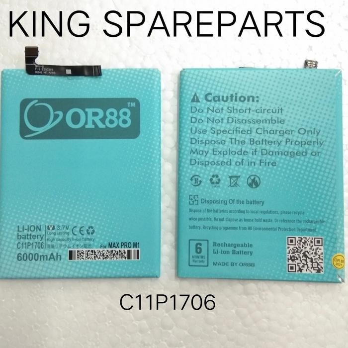 BATERAI BATRE BATTERY ASUS ZENFONE MAX PRO M1 C11P1705 DOUBLE POWER