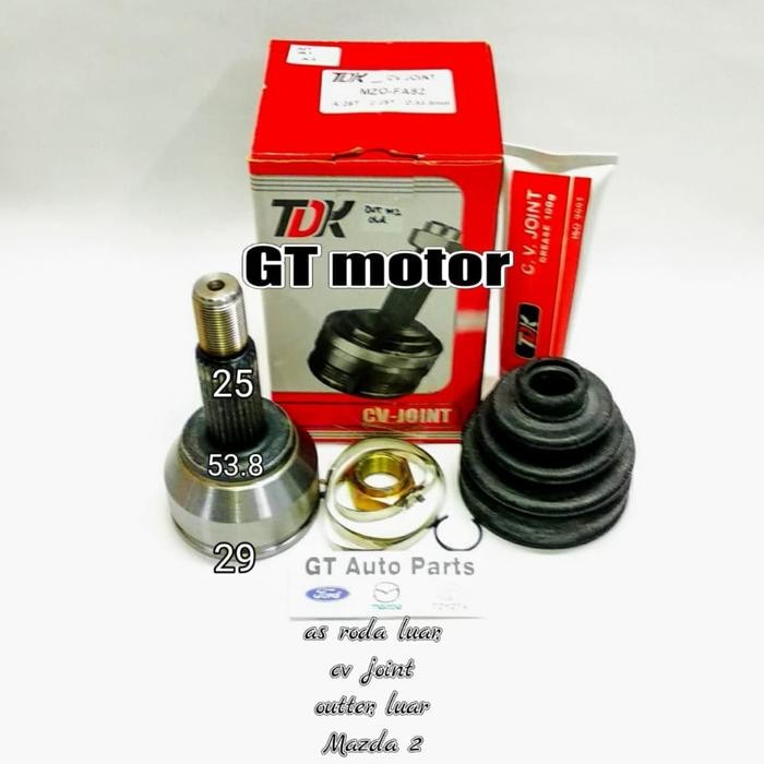 cv joint / as roda luar mazda 2