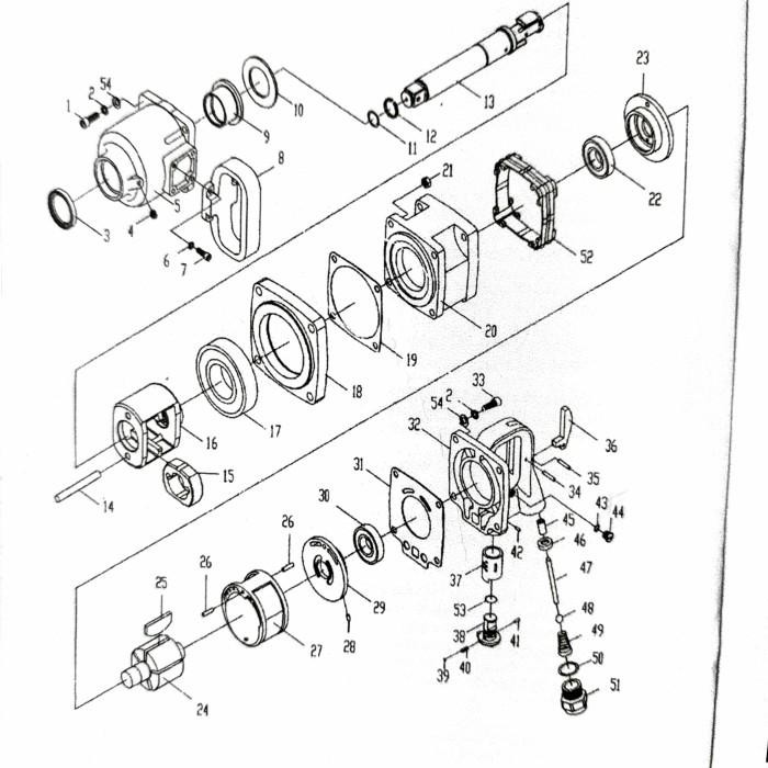Mantab Sparepart Air Impact Tjap Mata No. 45 - 51
