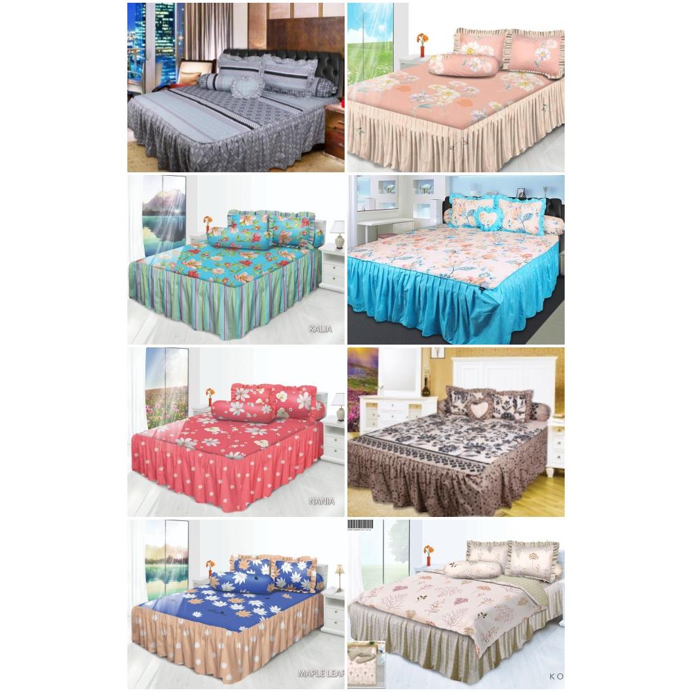 BEST SELLER Sprei All New My Love RUMBAI King 180x200cm (rumbai 50) Pilihan