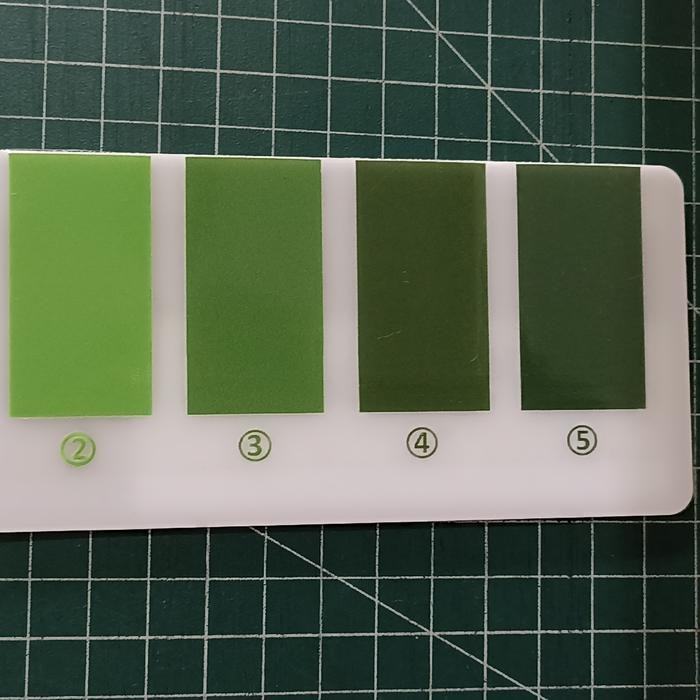 Bagan Warna Daun Padi, Bwd 4 Chart, Alat Ukur Nitrogen Padi, Alat Pertanian Modern, Panduan