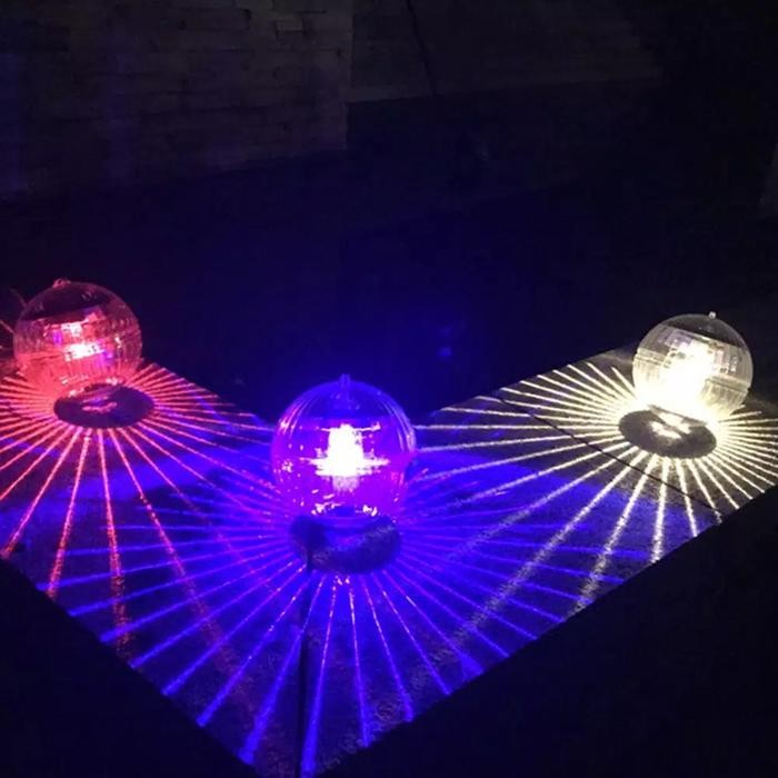 Lampu Apung Tenaga Surya Anti Air Untuk Taman Kolam Renang