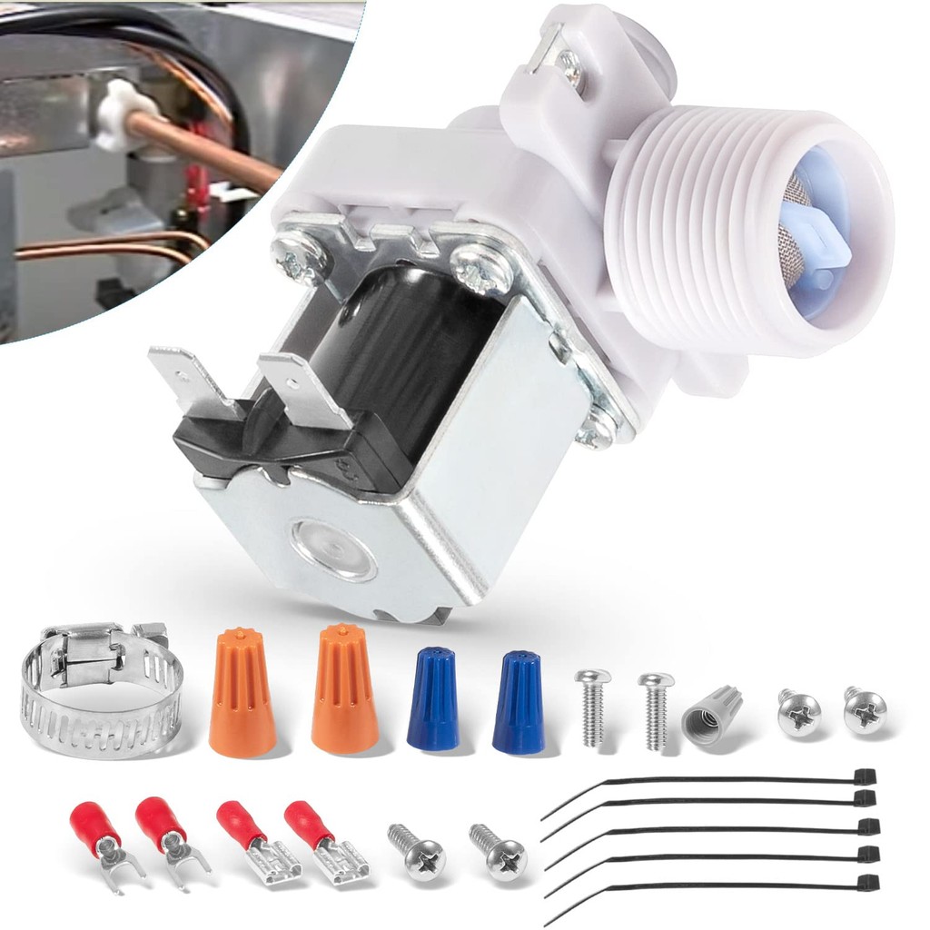 BEST MX Replacement for Hoshizaki 3U0111-01 Water Valve, 120V, 60HZ, w/Mounting Nuts, J248-030