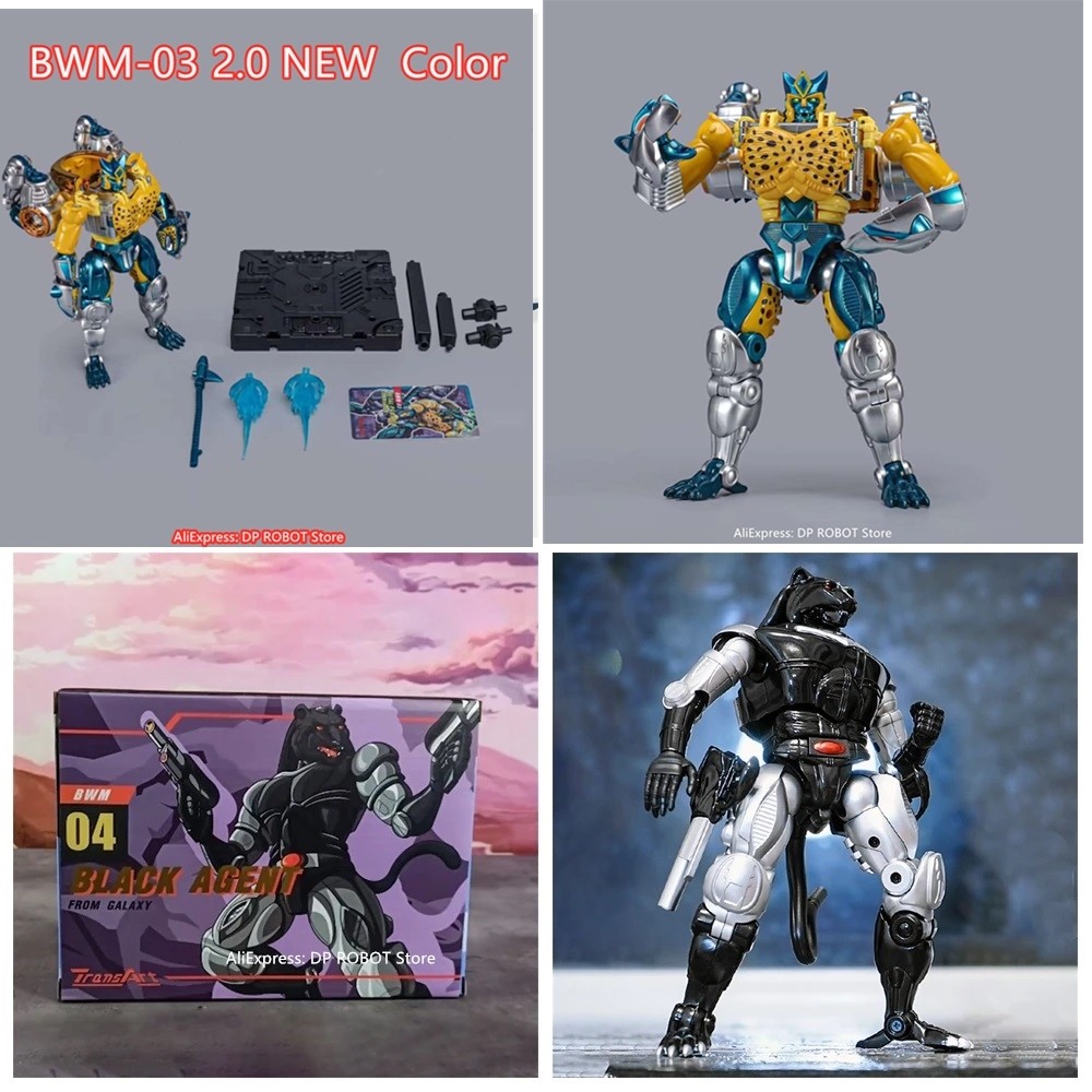 Transart Transformation Ta Bwm-03 2.0 New Color Bwm-04 Ravage Bwm03  eetor Beast War Action Figure