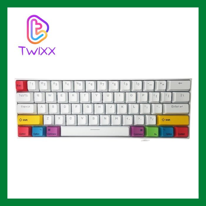 [Allthebest] Mac Win Keycaps PBT Dye Syb OEM Profile Colorful Keycaps 10 Keys