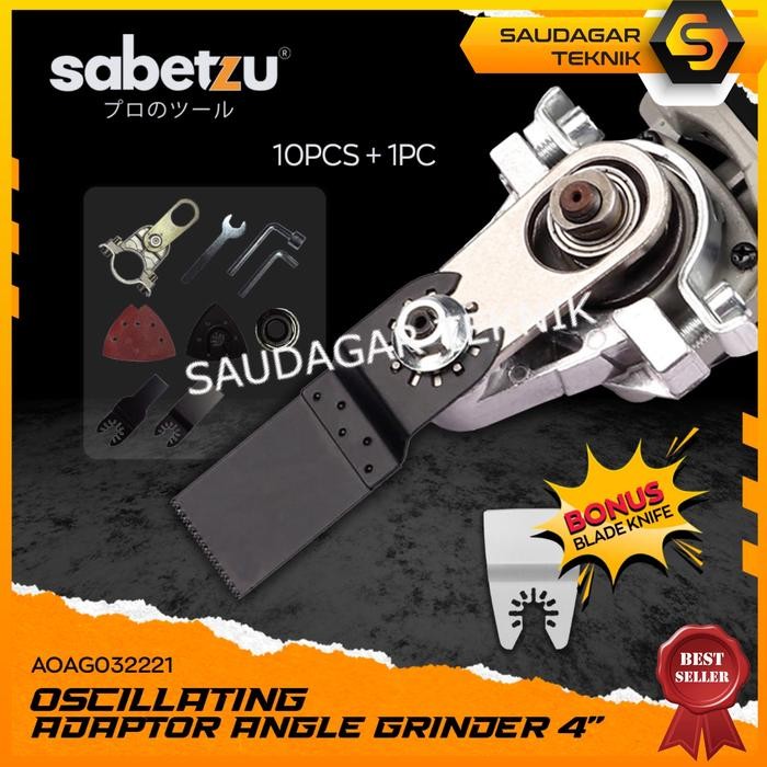 Adaptor Gerinda Oskilasi Adapter Oskilasi Mesin Gerinda Multi Tool Set