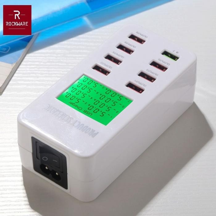 ROCARE WLX-A8 - 6 USB rt Charger QC 3.0 - Charger USB 6 rt