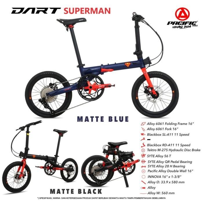 (Allthebest) Pacific Dart 5.0 Superman Edition Size 16