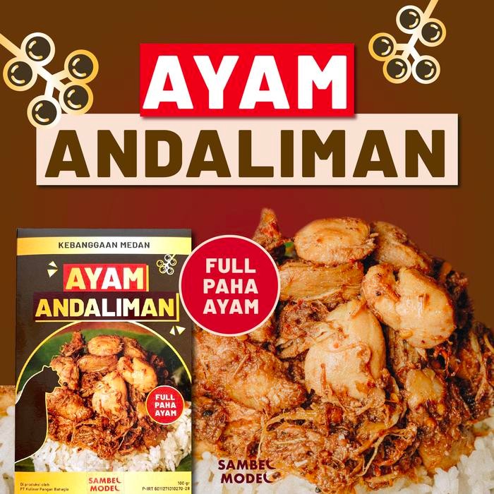 

New Sambel Model [KEMASAN BARU] - Ayam Andaliman Khas MEDAN