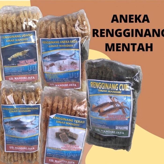 

New (Oleh Oleh Surabaya) Aneka Rengginang Bandeng Mentah Gurih