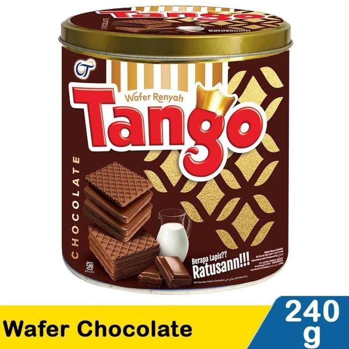 

New tango wafer coklat kaleng 290g / wafer tango kaleng