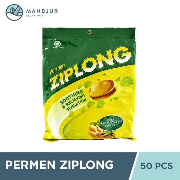 

New Permen Ziplong 50 Butir - Permen Pereda Tenggorokan