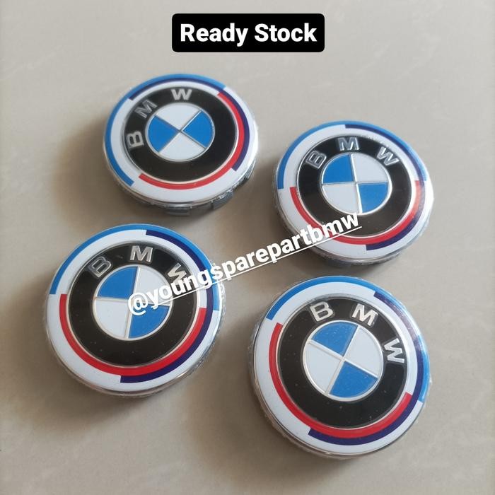 PREMIUM Dop Tutup Velg BMW Jahre 50th Anniversary F30 F10 G20 G30 G11 G12 F48