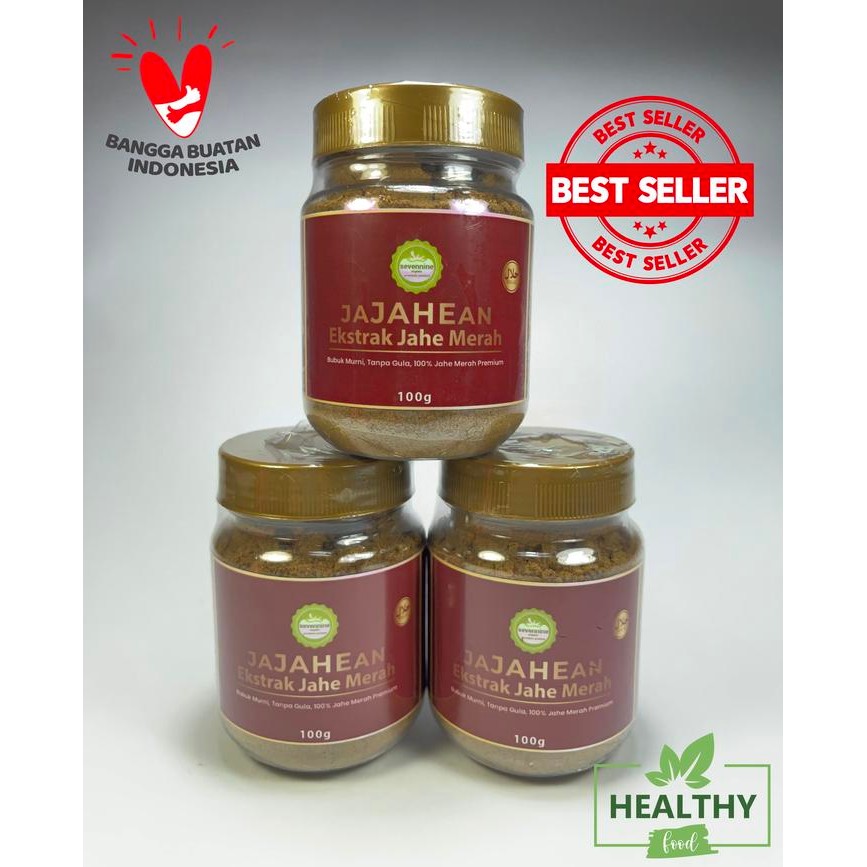 

PREMIUM Jahe Merah Ekstrak Bubuk Murni Bebas Gula Original Air